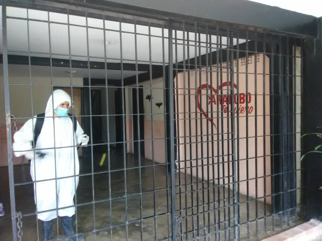 Carabobo: Desinfección en casas abrigo y centros de internamiento de Naguanagua